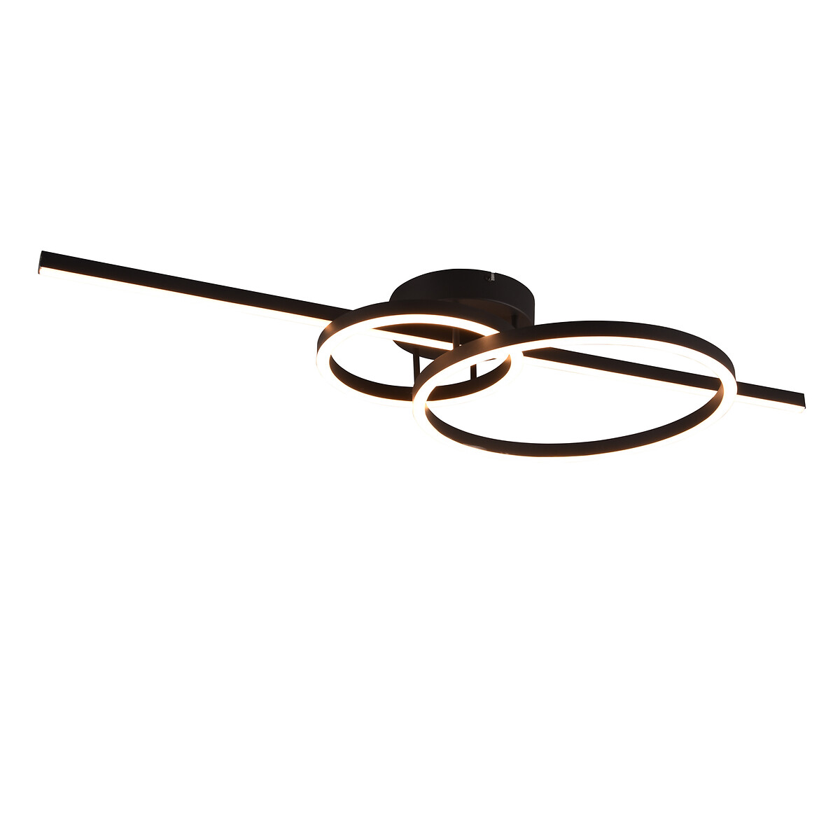 Candeeiro de teto Montilla, TRIO Lighting preto , TRIO LIGHTING