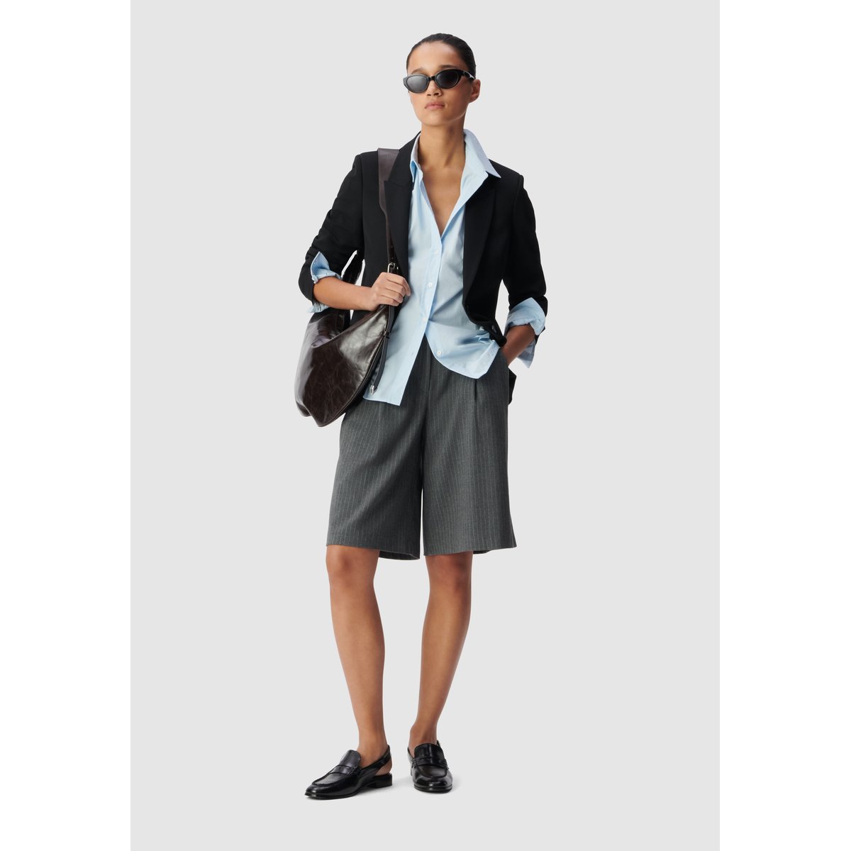 Veste de tailleur ajustée noir, IKKS