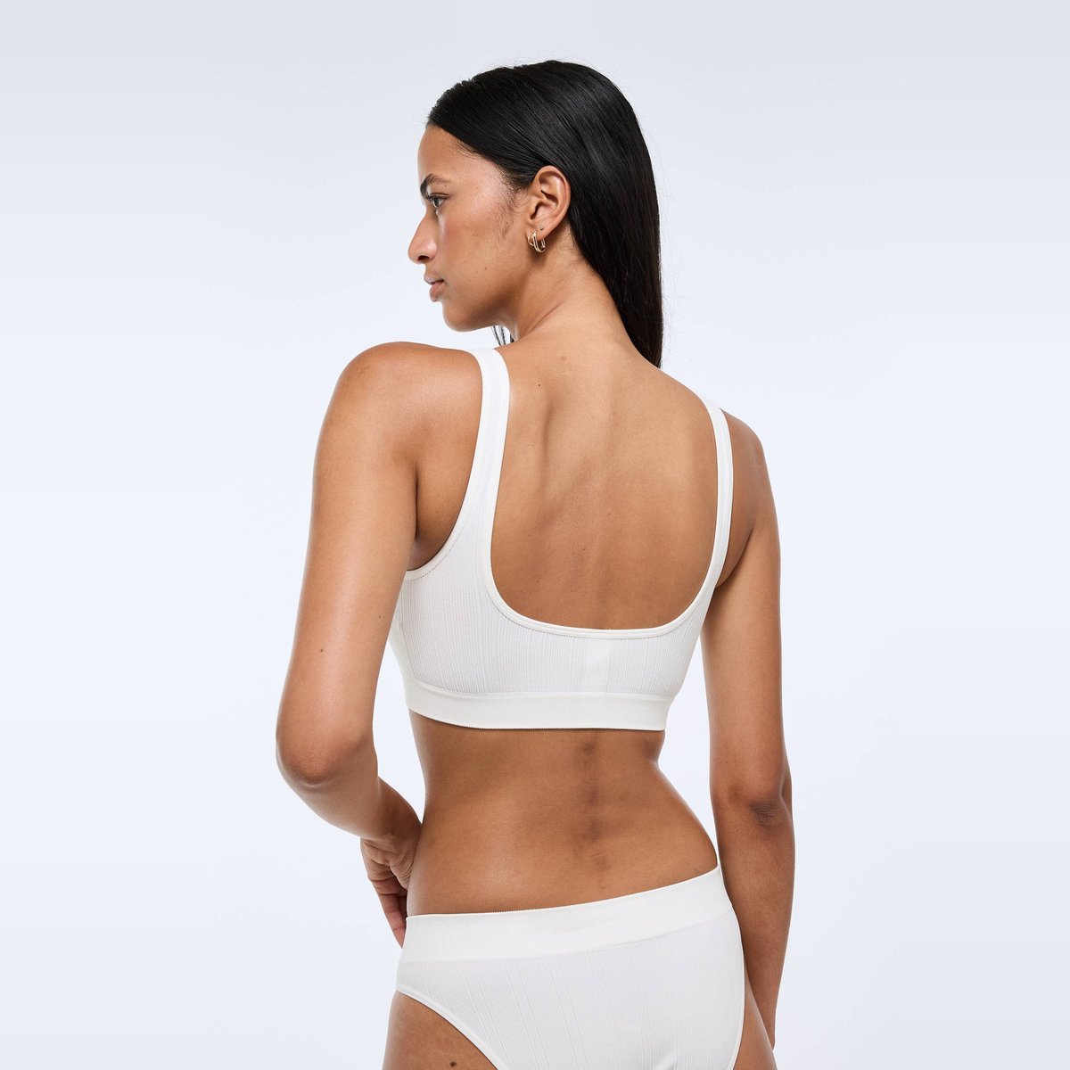 Brassière avec pads amovibles AGNES sans coutures ecru, MONOPRIX