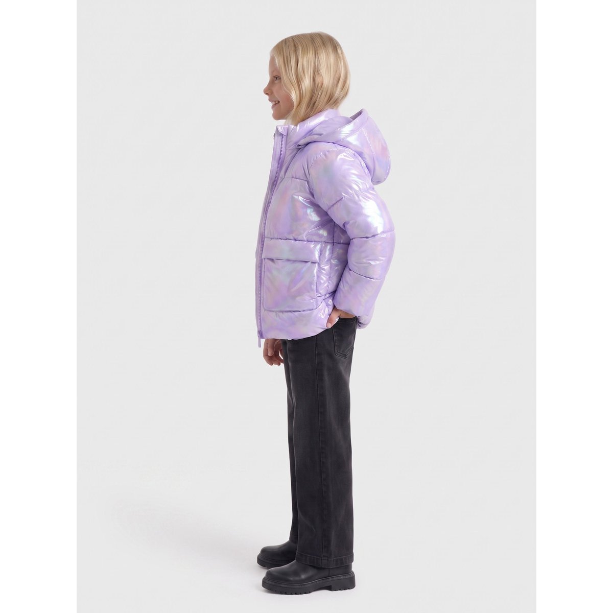 Doudoune violette - purple rose, KIDS ONLY