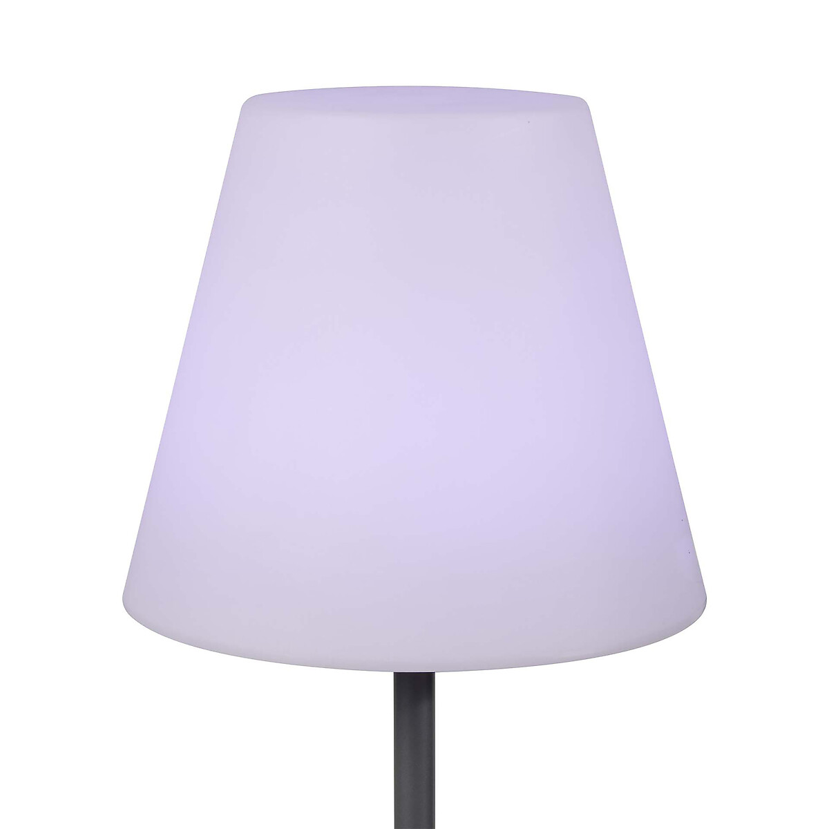 Georgie Metal Outdoor Floor Lamp grey/white, SO'HOME