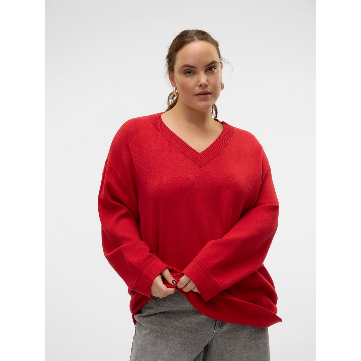 Pull En Maille salsa, VERO MODA