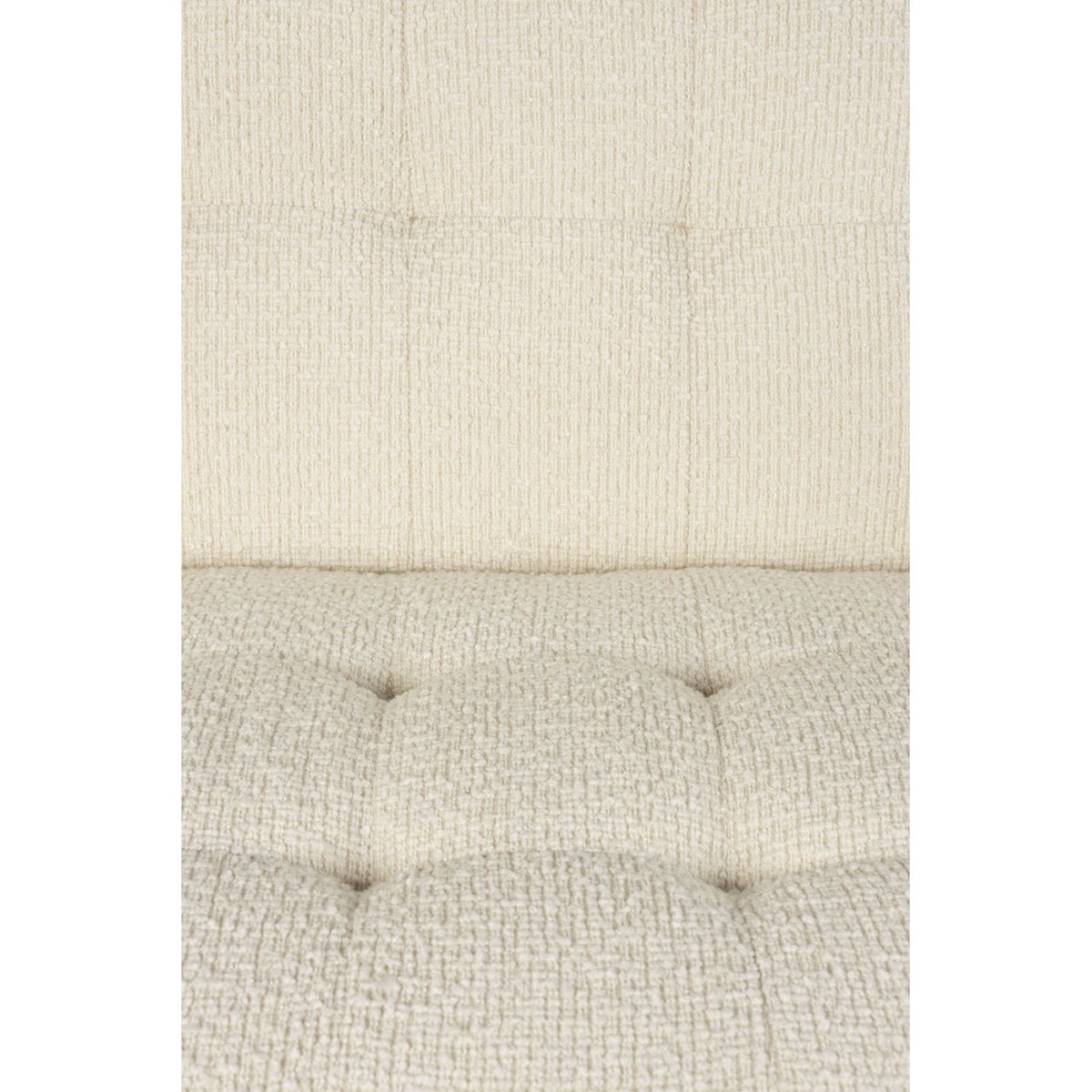 Canapé 2 places en tissu bouclé - KATE créme, DUTCHBONE