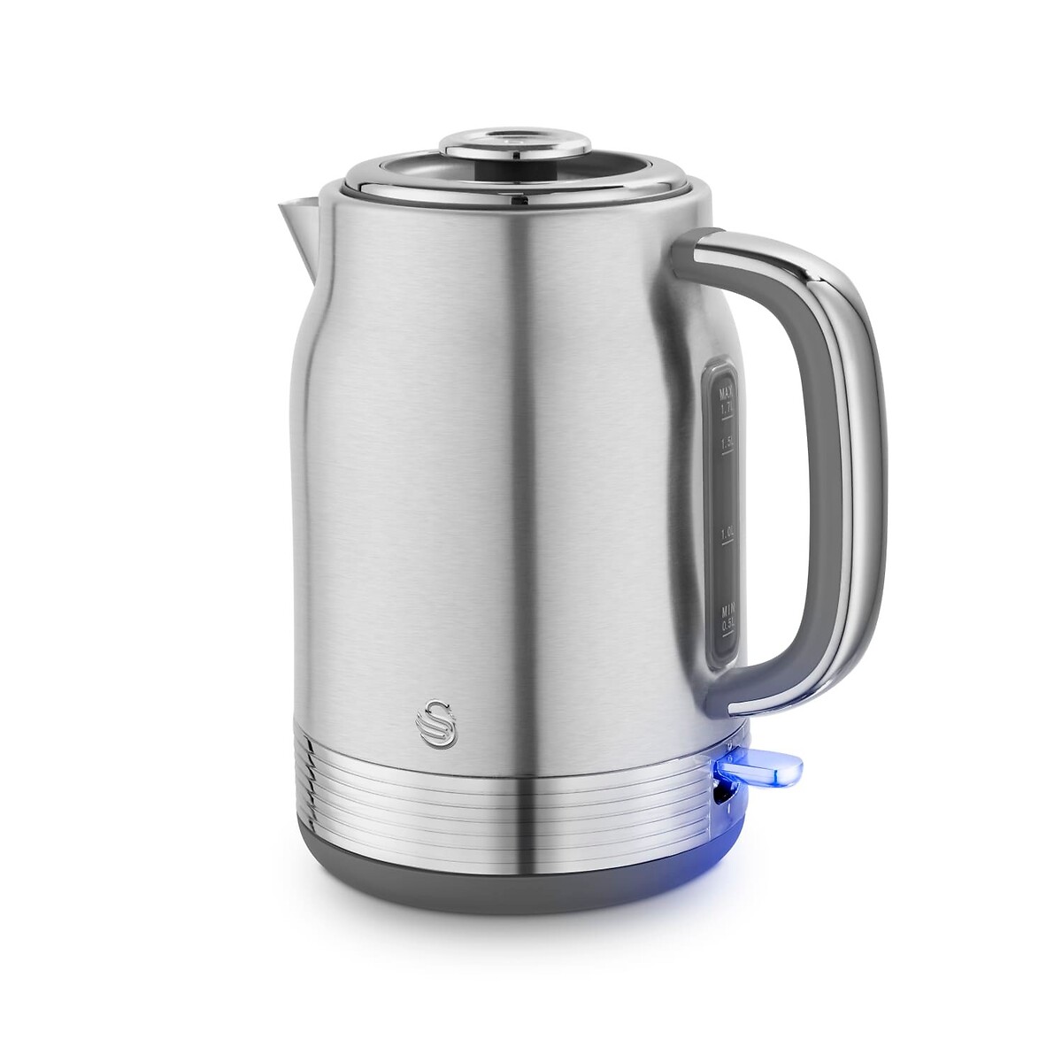 RetroRevive 1.7L Jug Kettle silver-coloured, SWAN