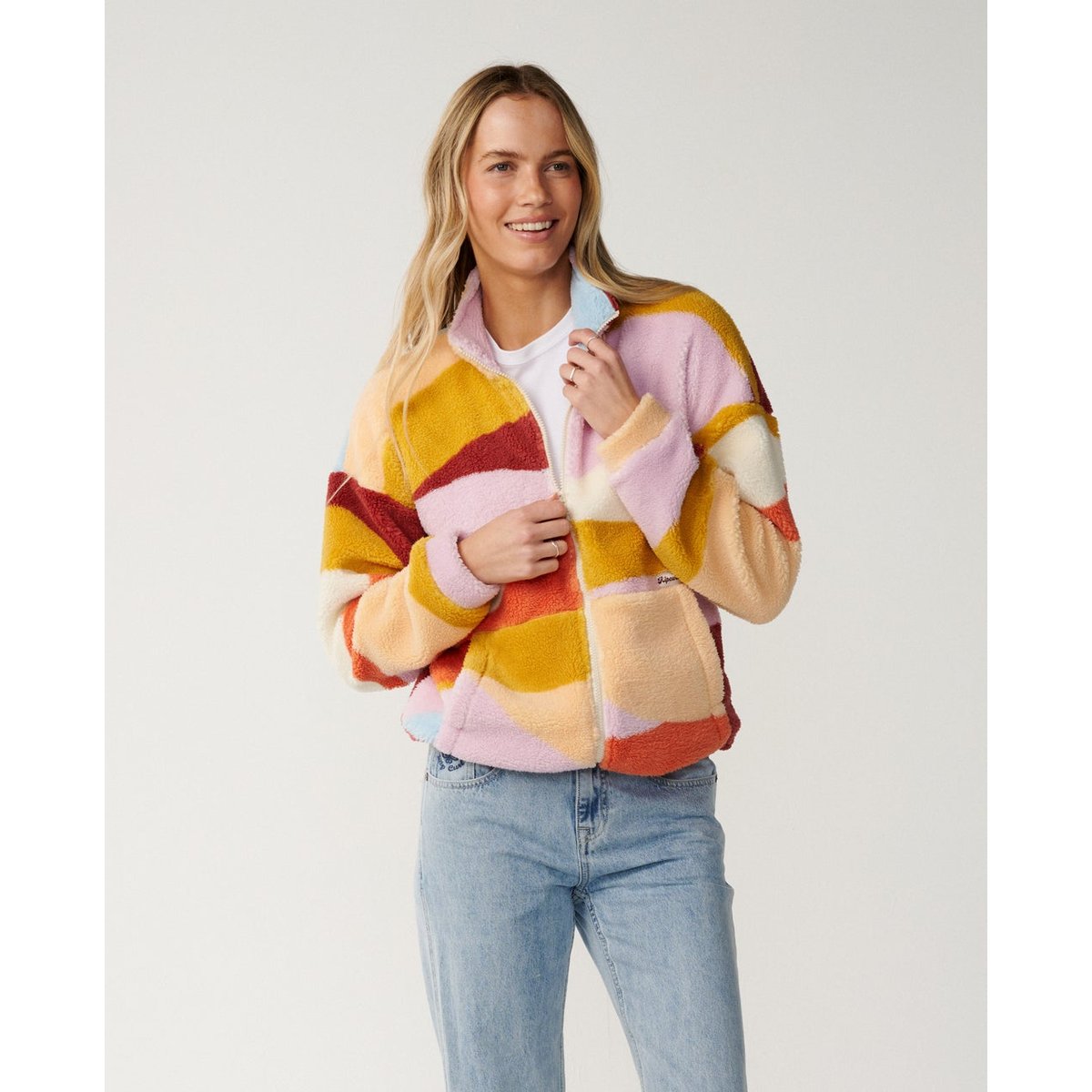 Polaire zipée RETRO SWELLStandard multi, RIP CURL