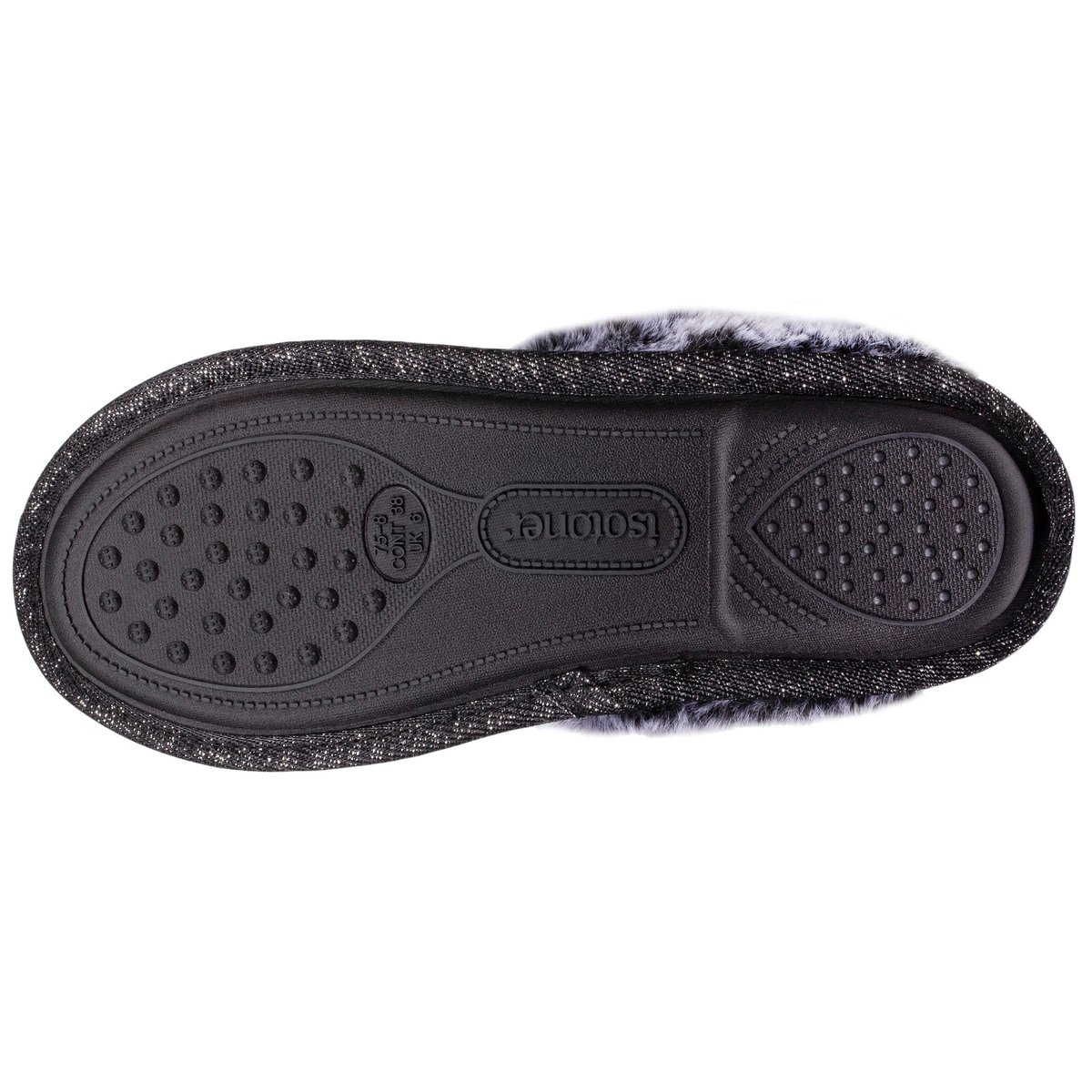 Chaussons Mules gris, ISOTONER
