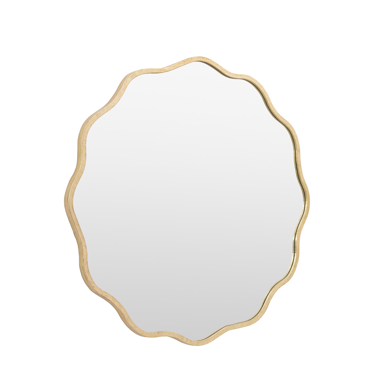 82cm Spence Round Contemporary Mirror in Gold gold-coloured, ÉDITÉ