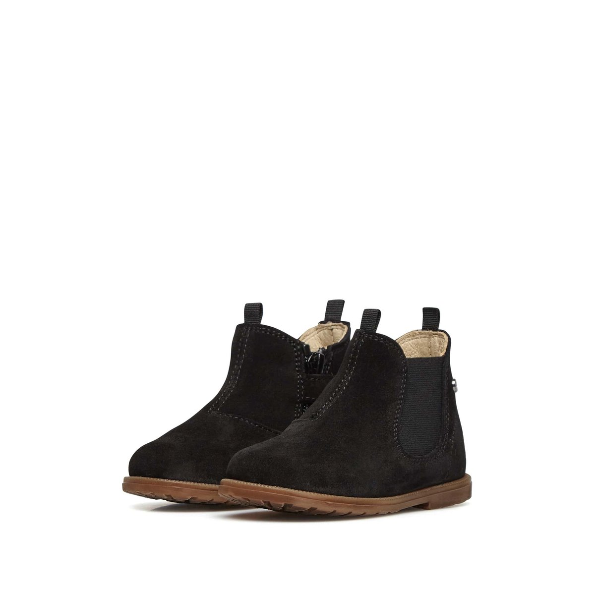 Bottine En Daim Winter Wood noir, FALCOTTO