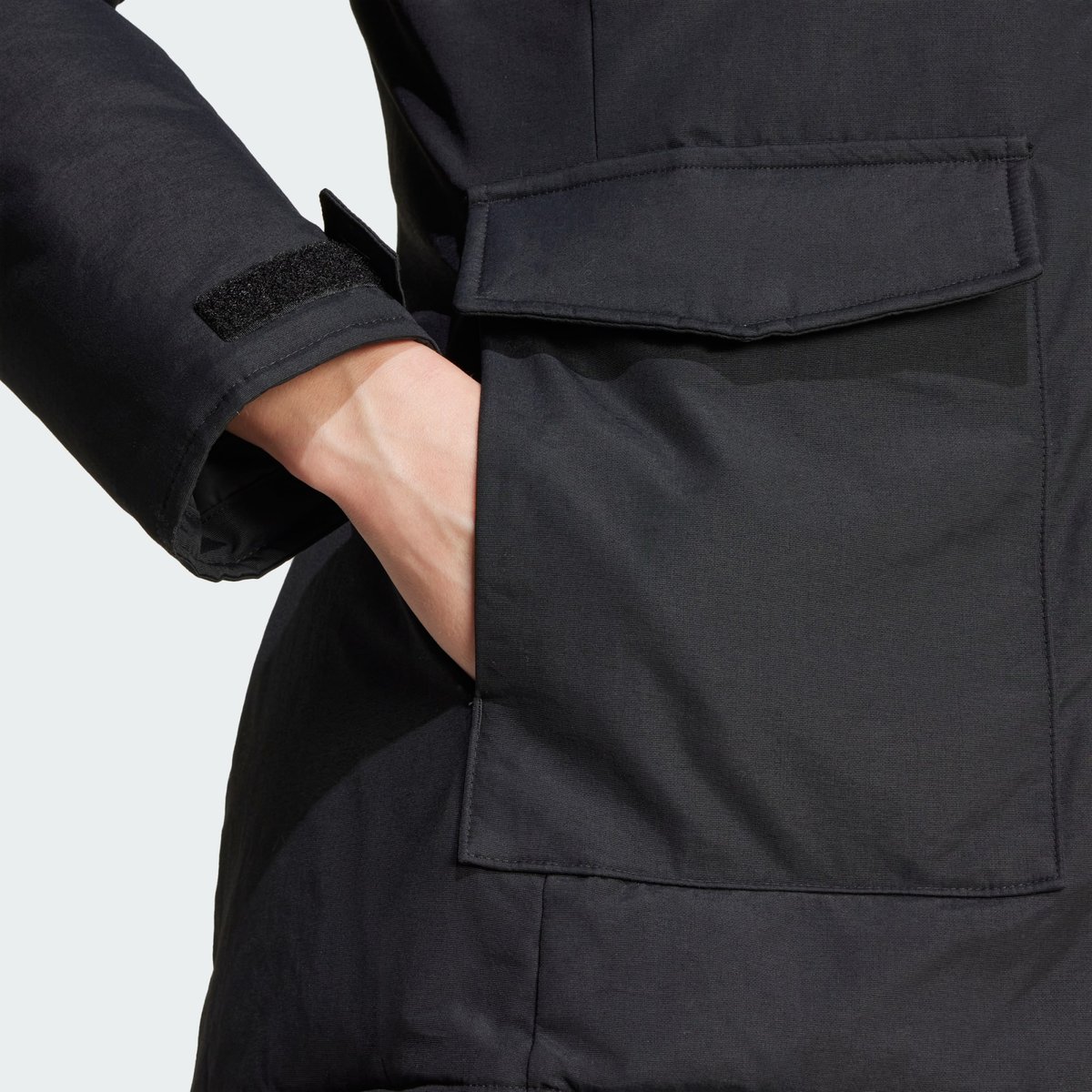 Parka Paveric Fur black, ADIDAS SPORTSWEAR