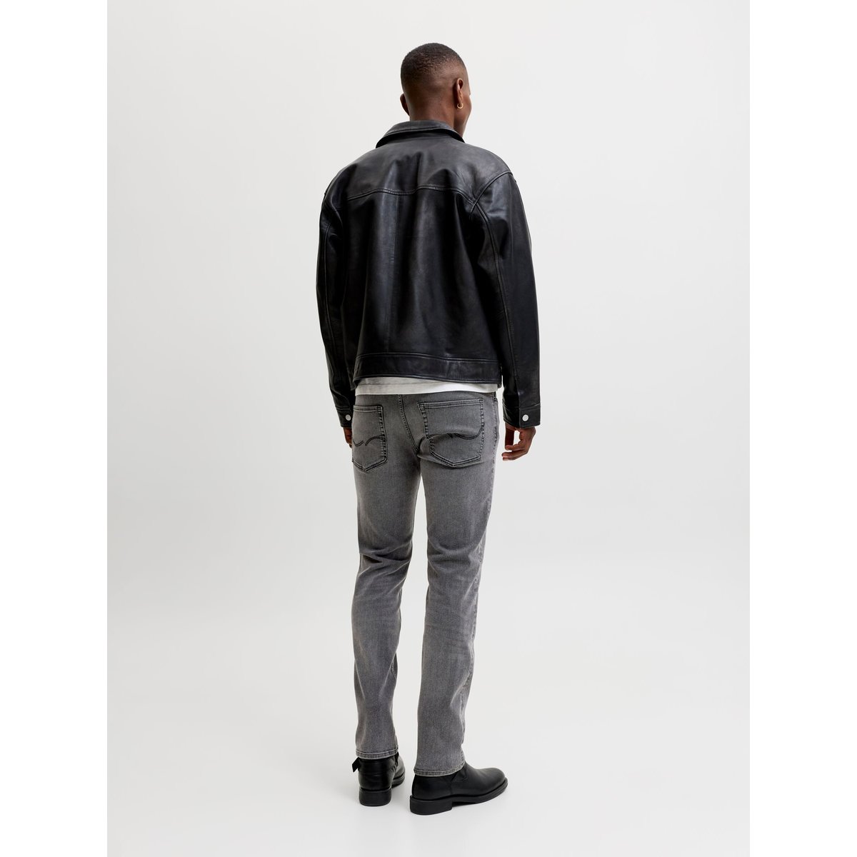Coupe Regular black denim, JACK & JONES