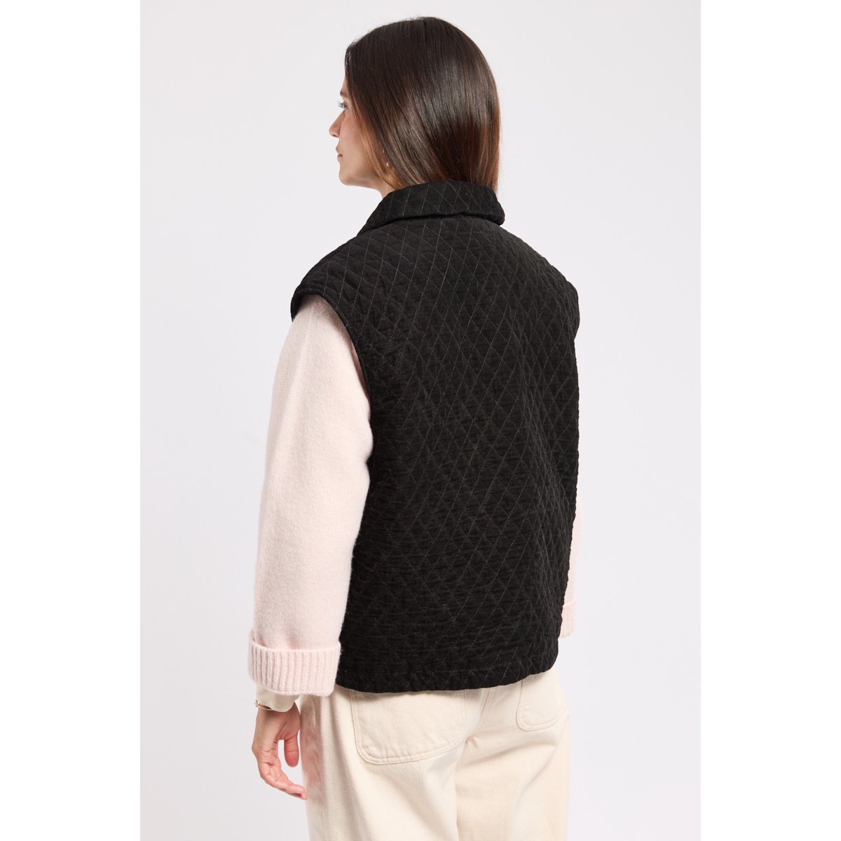Veste sans manches Héritage en coton HERITAGE noir, ARMOR-LUX