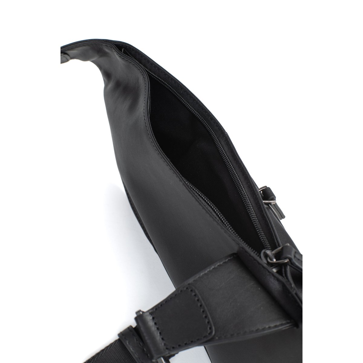 Sac monobretelle SOFT STUDIO noir, HEXAGONA