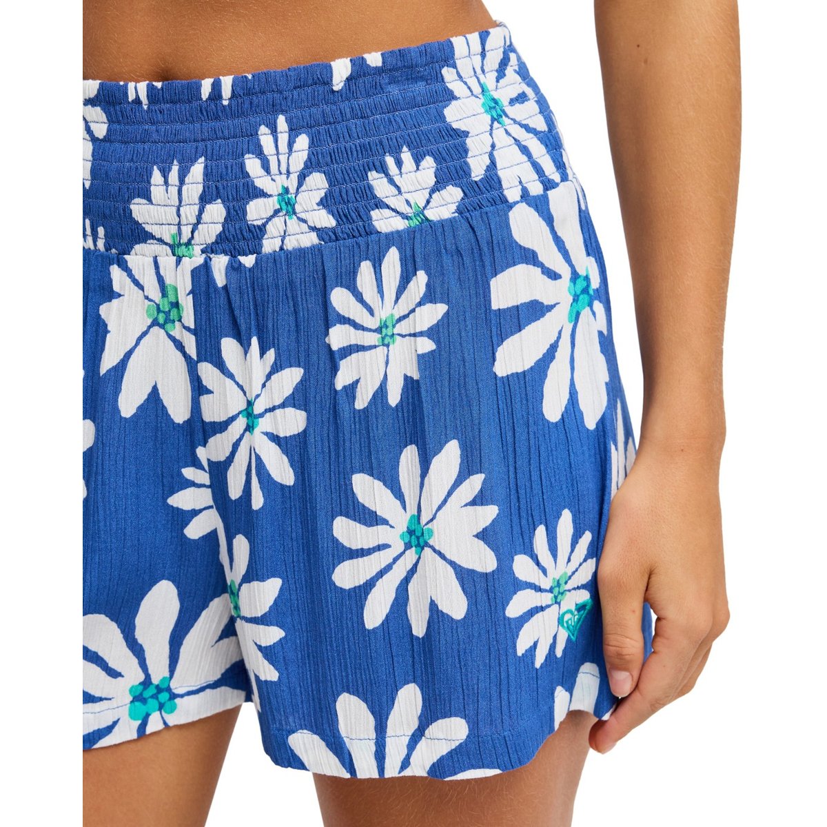 Short de bain ALONG THE SUNSET. bleu dutch blue flower soul, ROXY