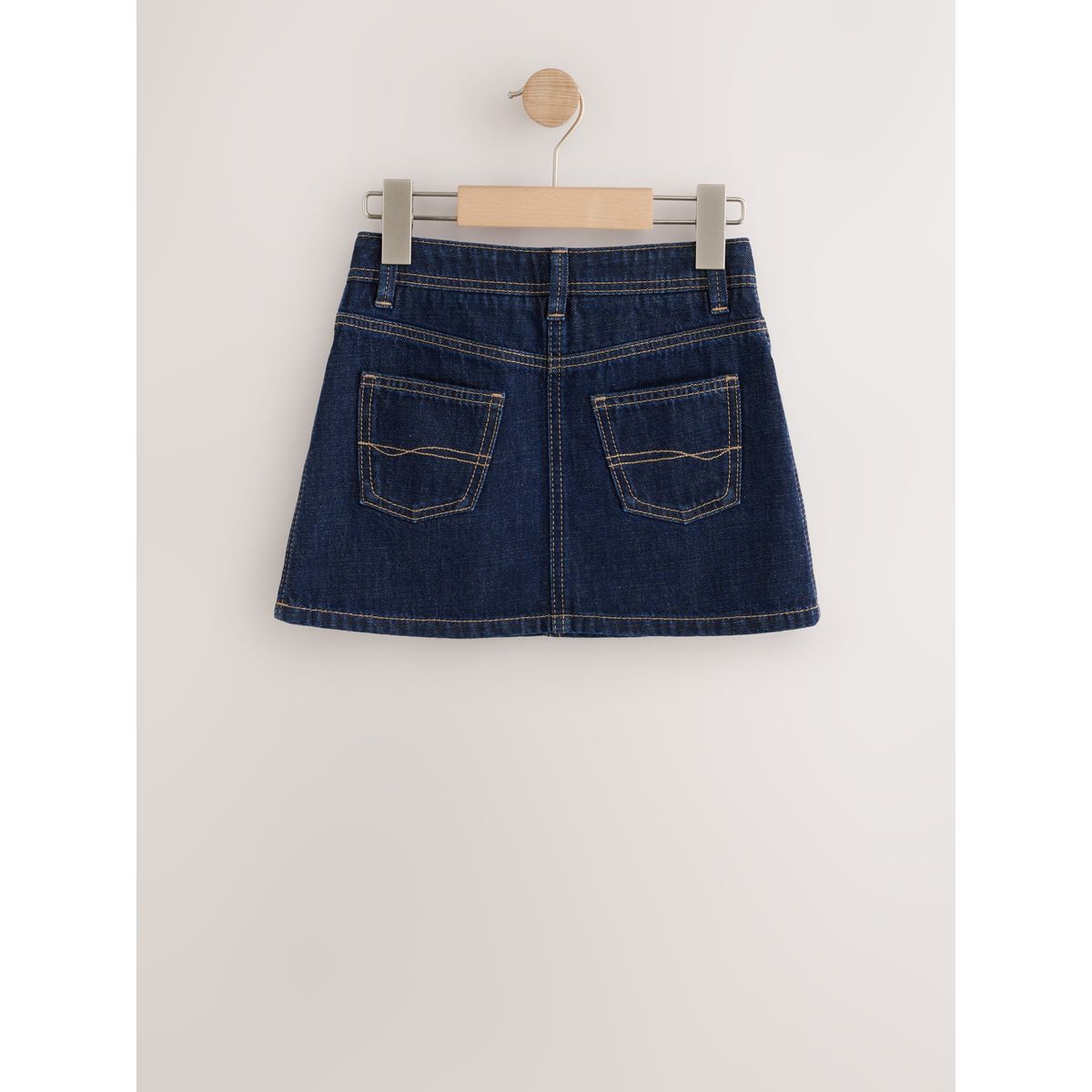Jupe en denim délavage foncé, NEXT