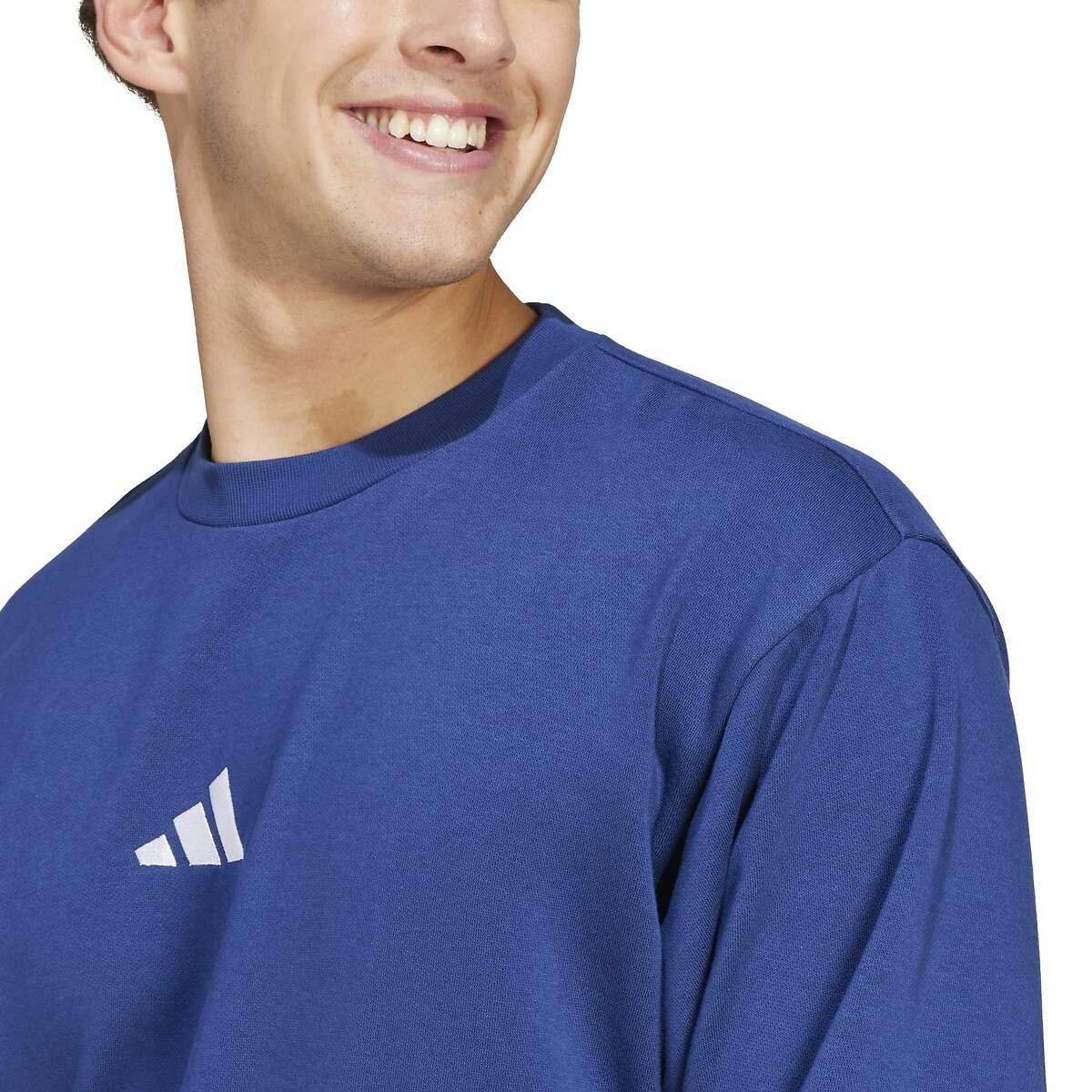 Sweat-shirt molleton Essentials Feelcozy bleu, ADIDAS SPORTSWEAR