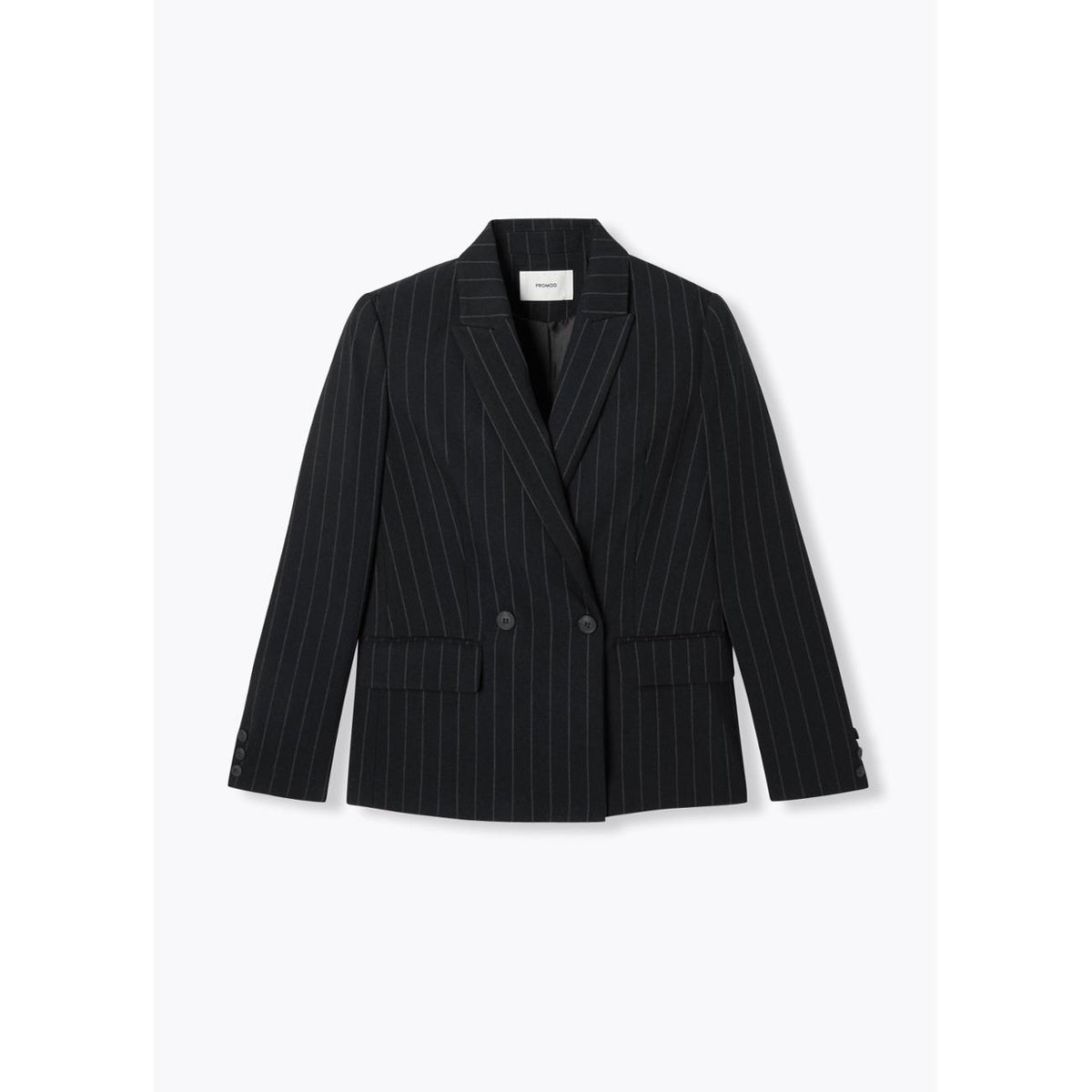 Veste de tailleur rayée imprimé multicolore, PROMOD