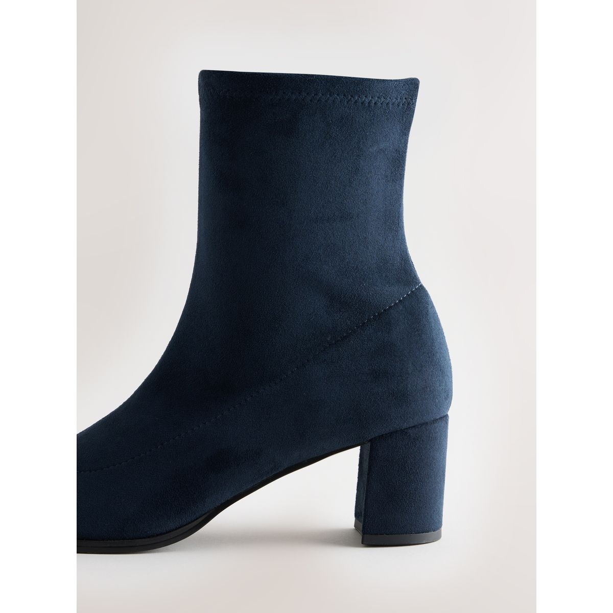 Bottines souples à bout rond forever comfort® bleu marine, NEXT