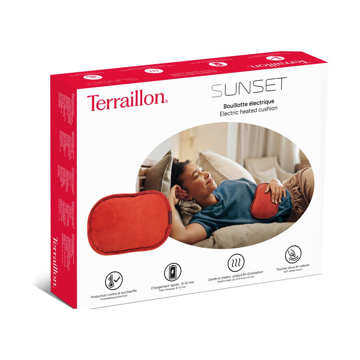 Bouillotte Electrique Sunset couleur unique, TERRAILLON