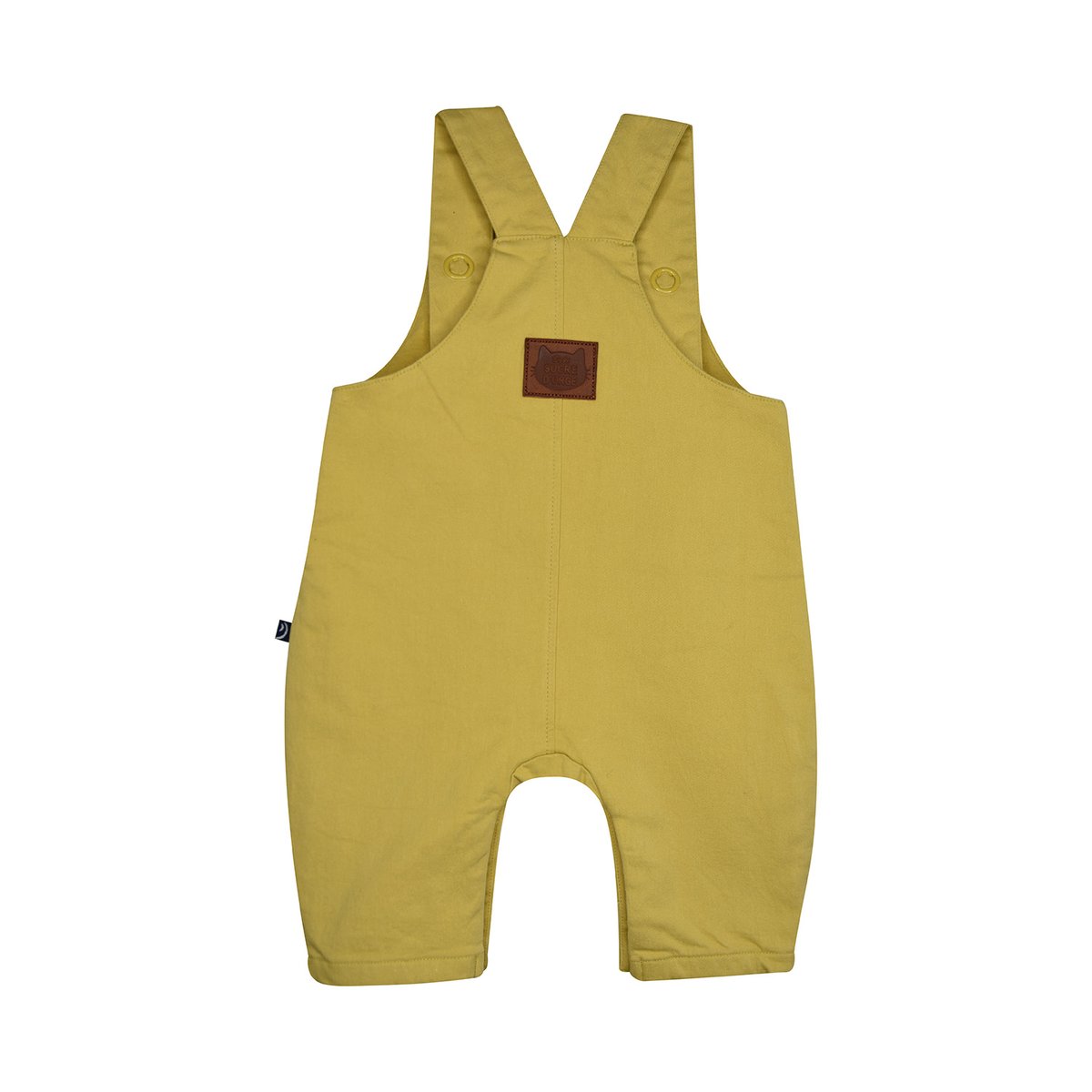 Tshirt salopette mehdi twill long naissance jaune, SUCRE D'ORGE