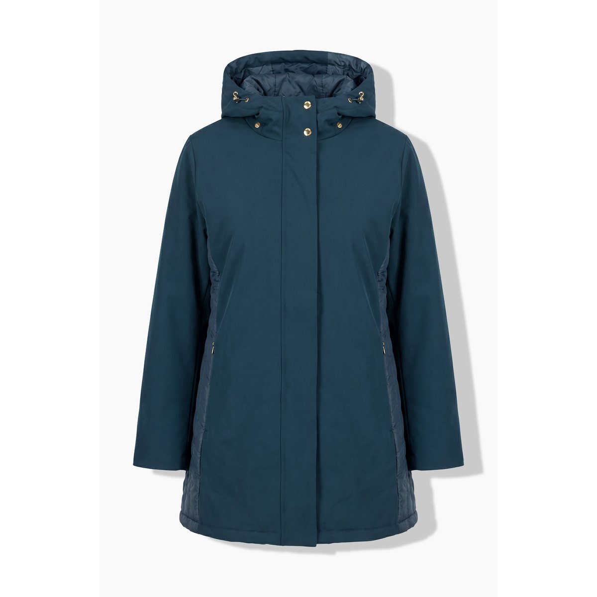 Veste technique HYPRAR à capuche pétrole foncé, ULLA POPKEN