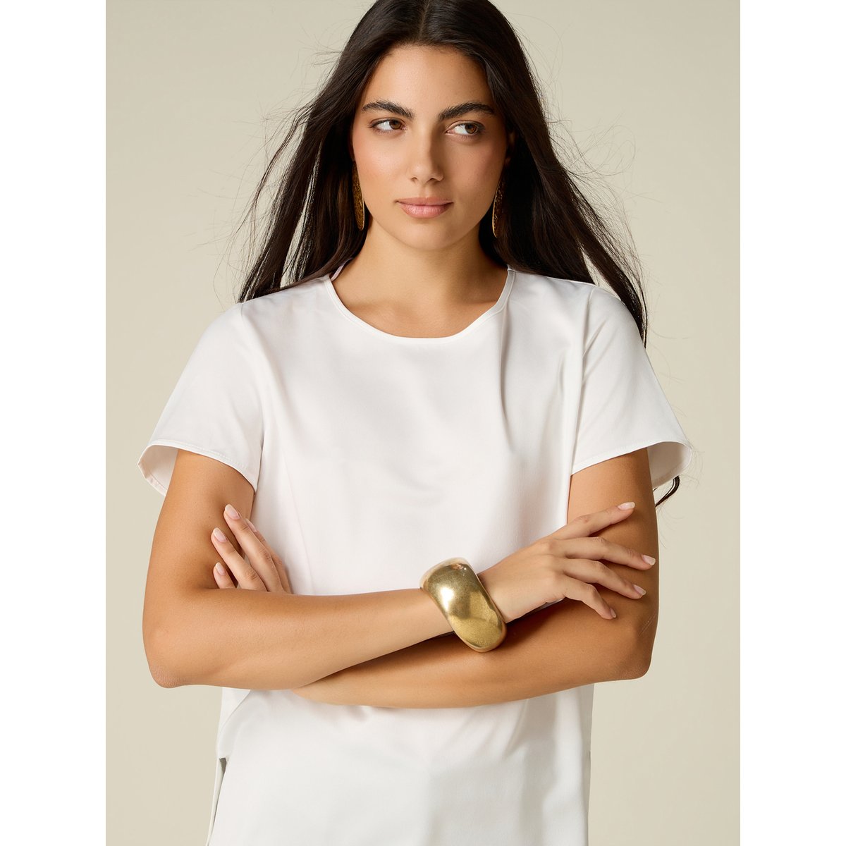 T-shirt blanc, OLTRE