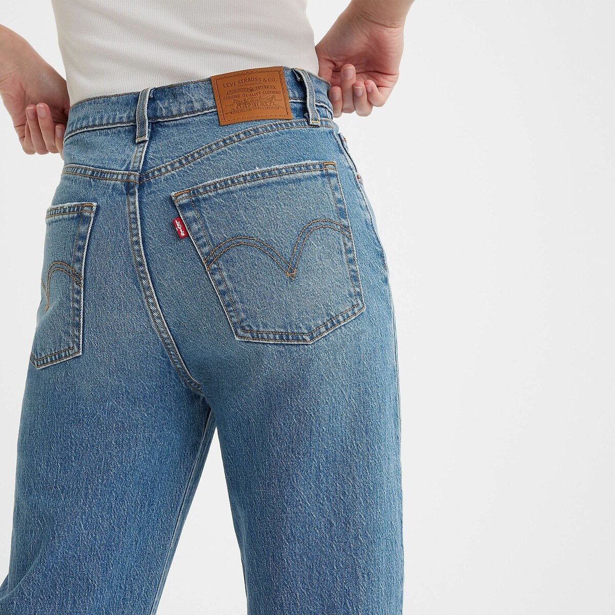 Jean Ribcage Full Length dance around, LEVI'S