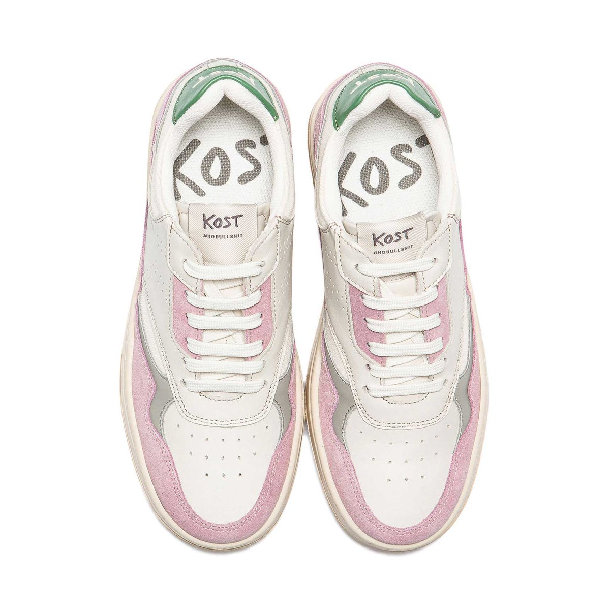 JAYDEN F ECRU+BORDEAUX ecru+rose, KOST