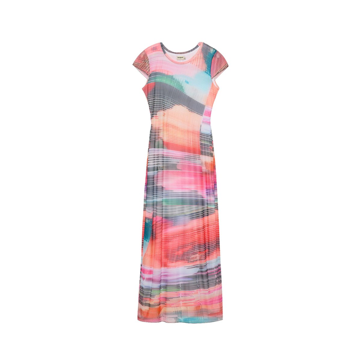 Robe imprimée 2 en 1 rouge, DESIGUAL