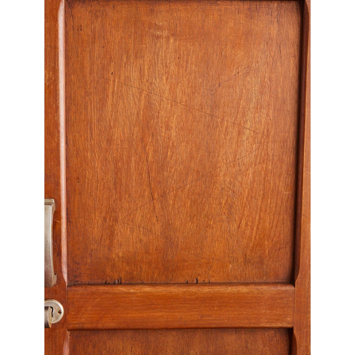 Armoire en bois Blandine N°466 - Bon état bois foncé, DEBONGOUT