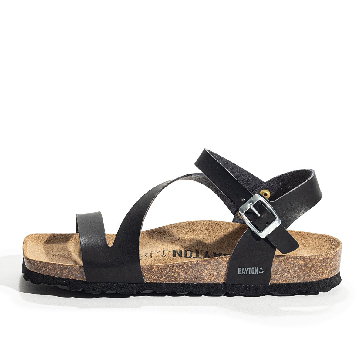 Sandales VIGO noir, BAYTON