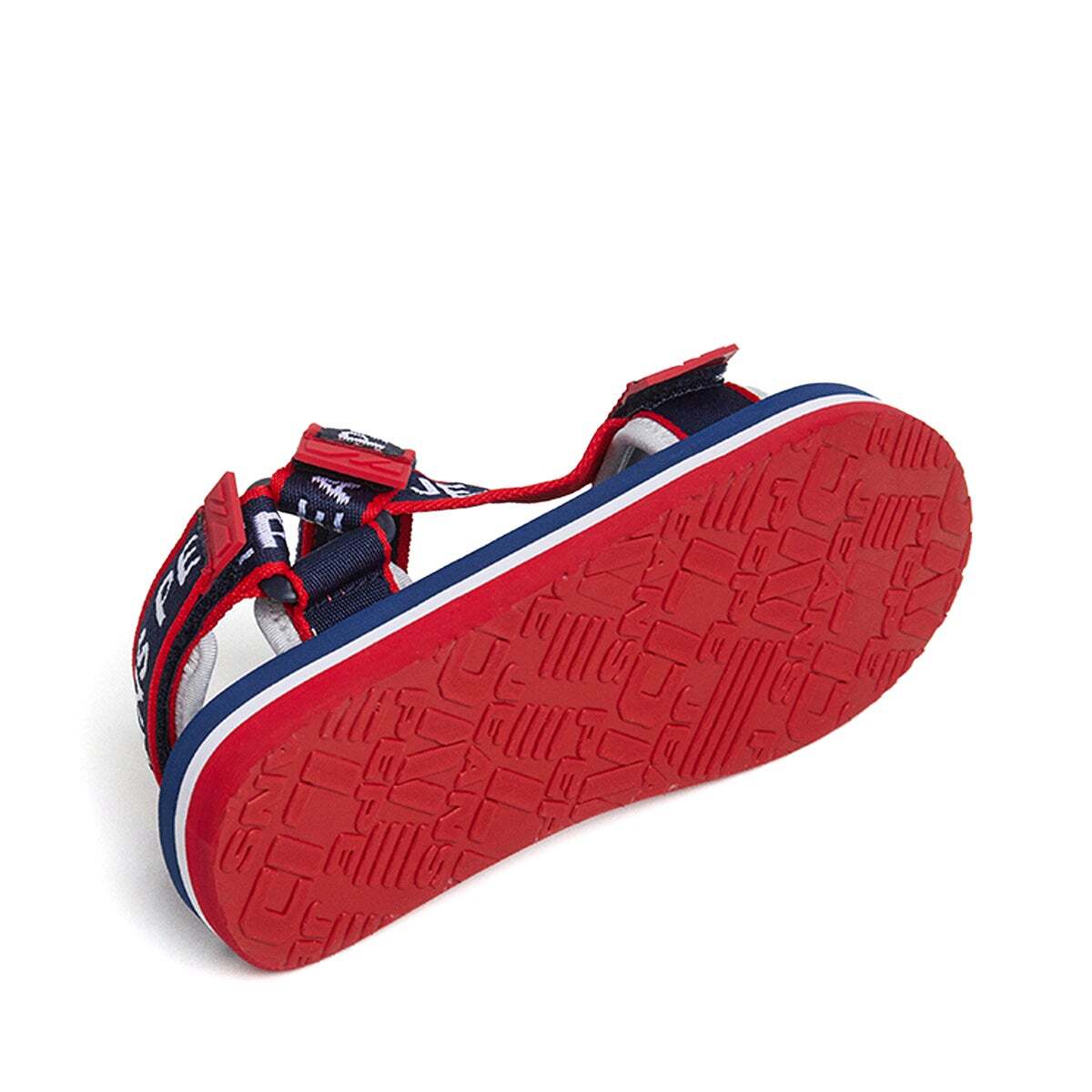Sandales De Trek Avec Fermeture Velcro bleu océan, PEPE JEANS