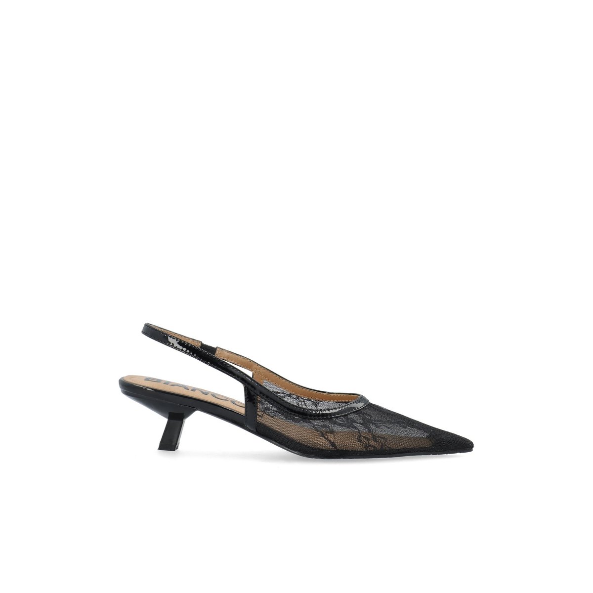 Petit Talon noir - blacklace, BIANCO