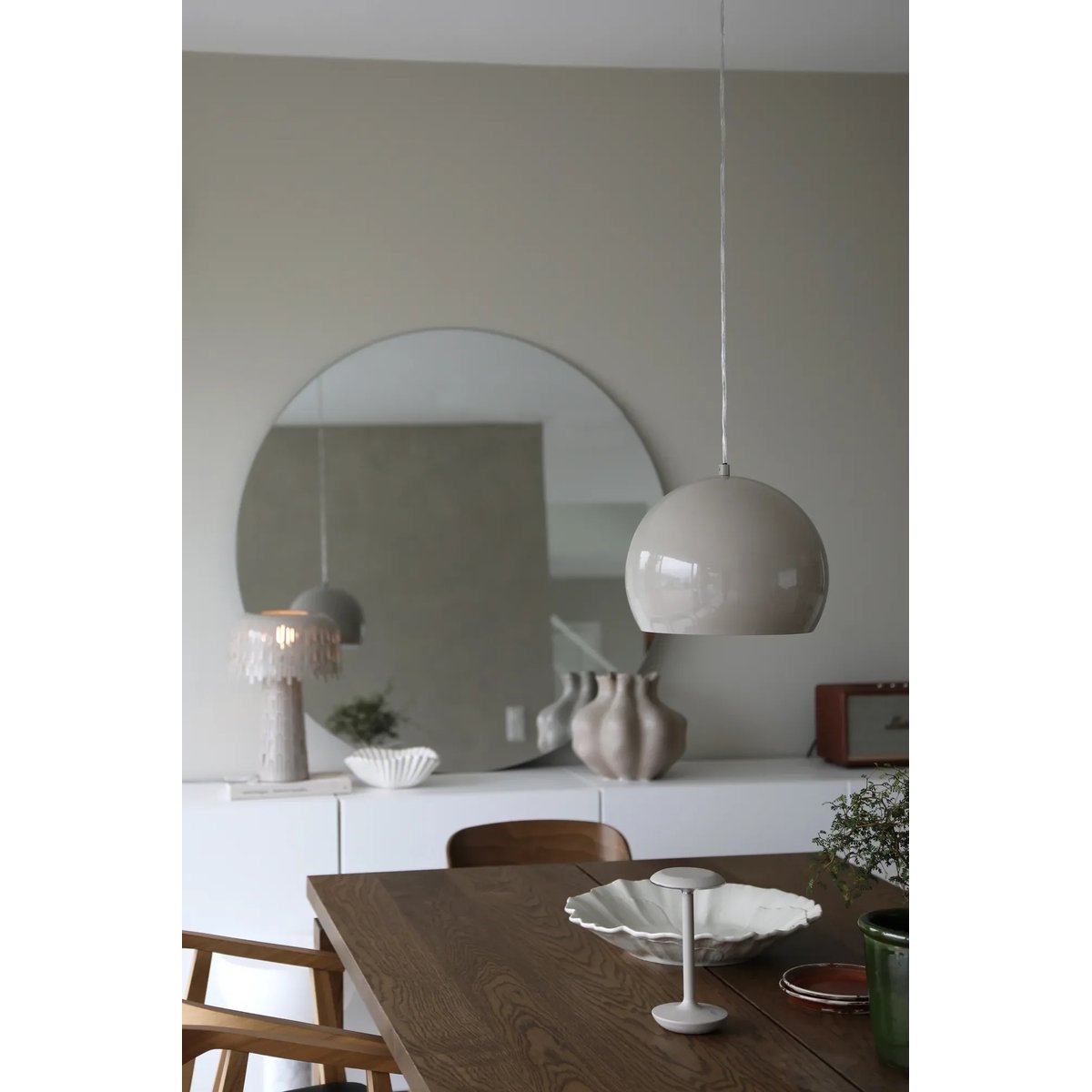 Suspension en métal POP gris, MARKSLOJD