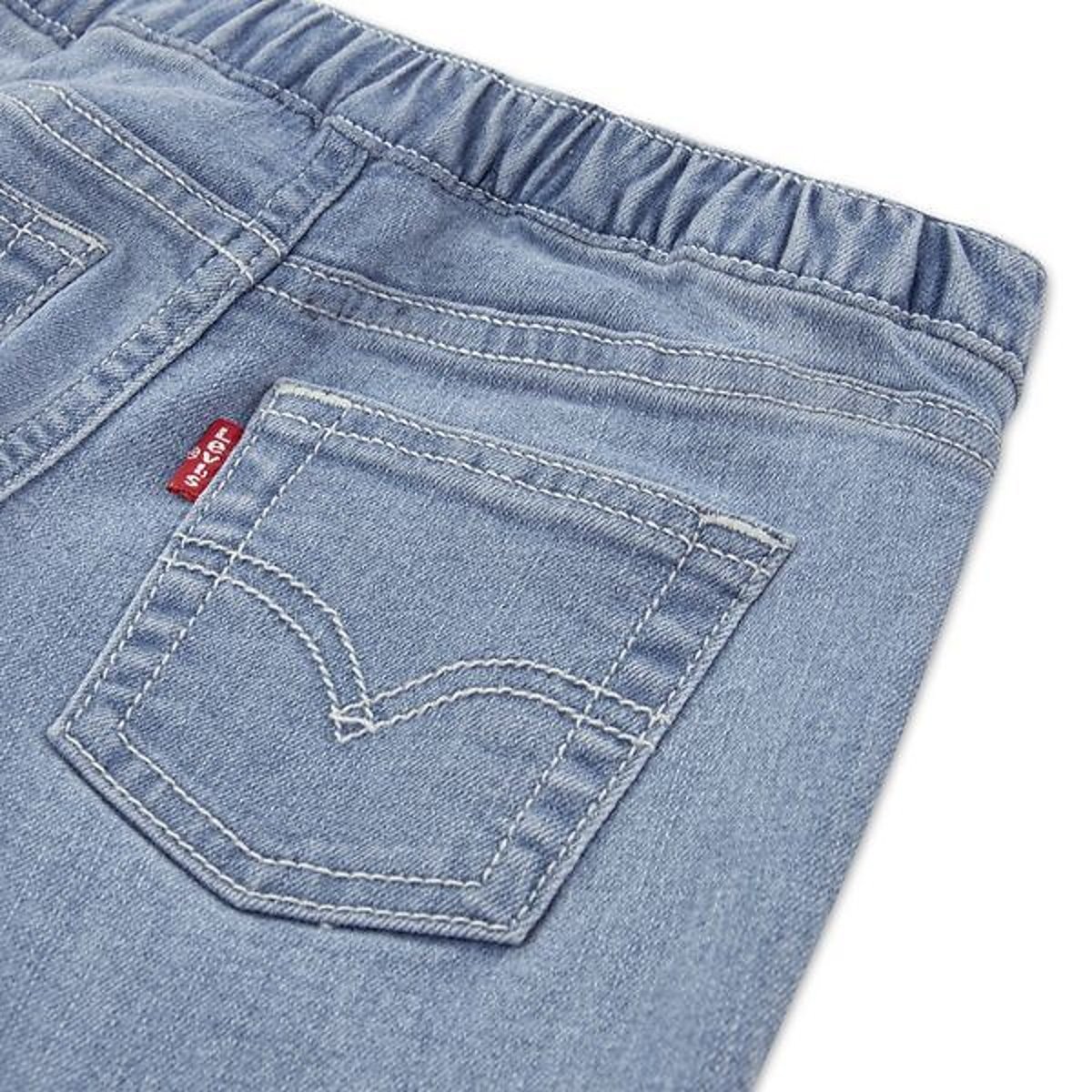 Ensemble T-shirt et short denim/blanc, LEVI'S KIDS