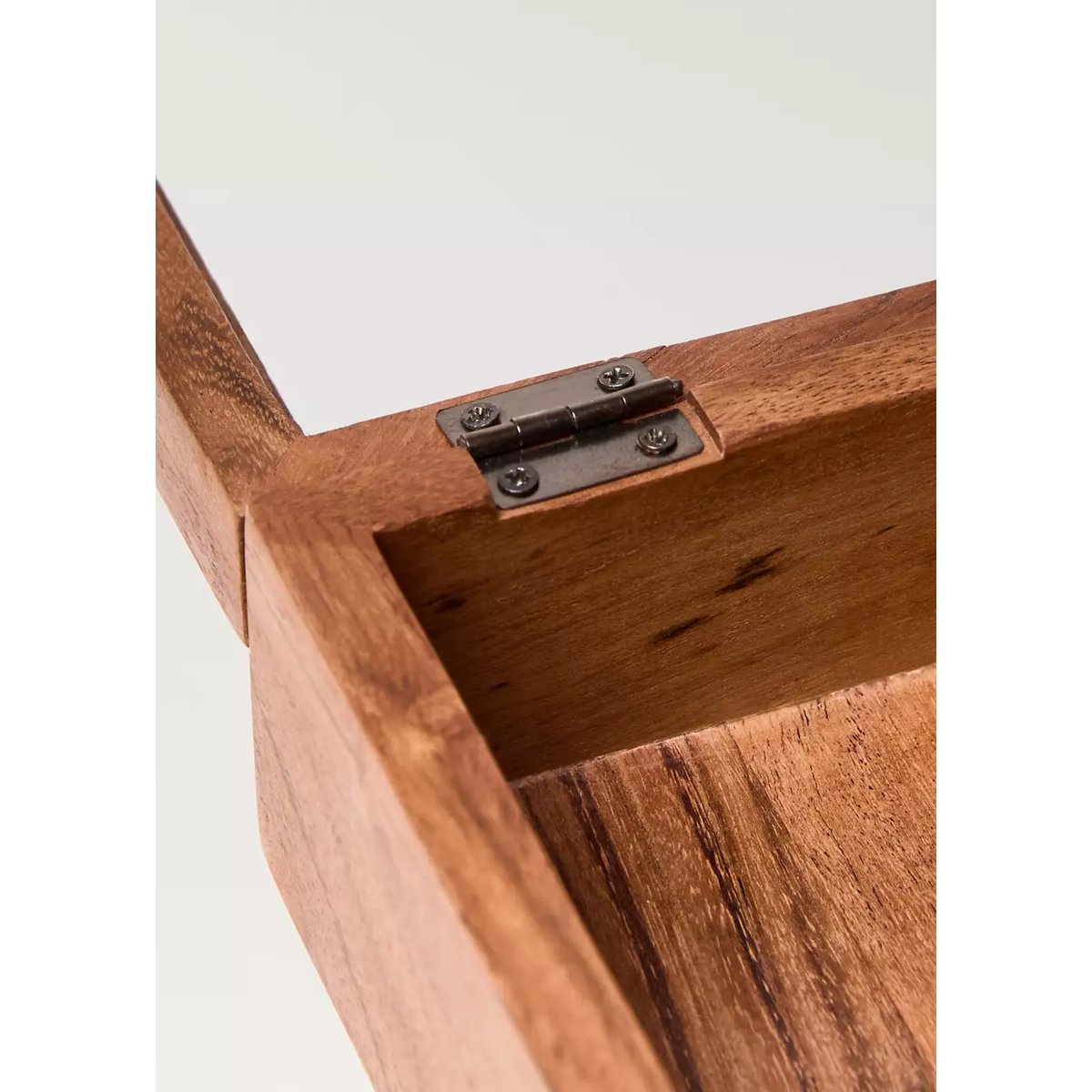 Coffret à bijoux en bois de taille moyenne marron, MANGO HOME