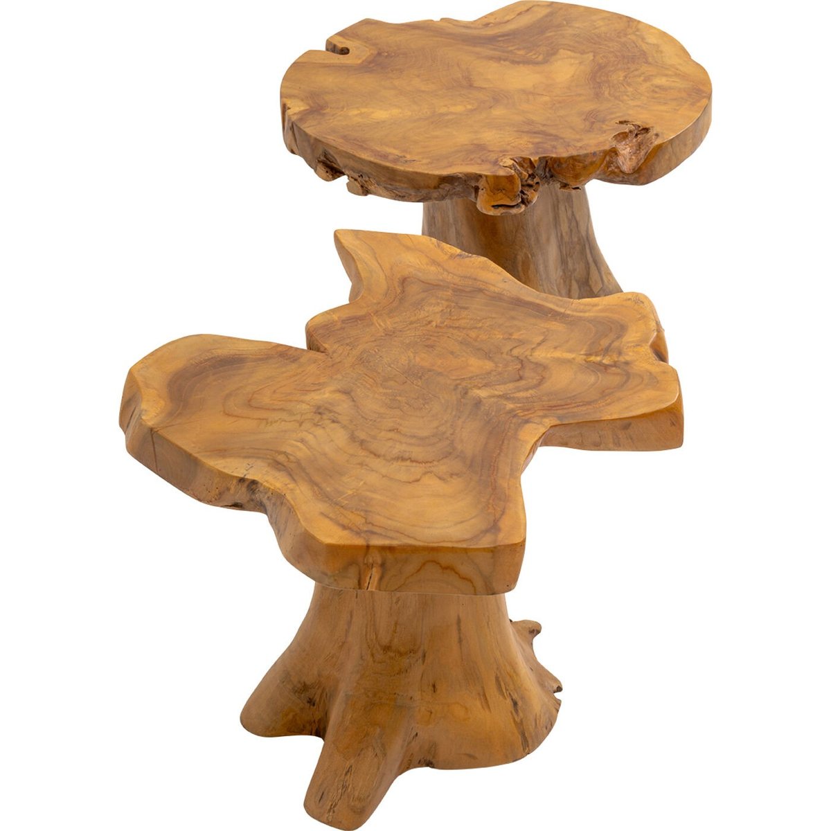 Table basse souche d'arbre bois, KARE DESIGN