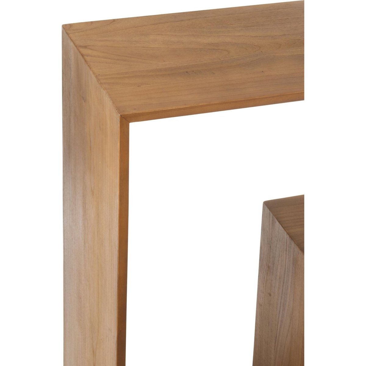 Étagère murale cube en bois, Lot de 2 marron bois, RECOLLECTION