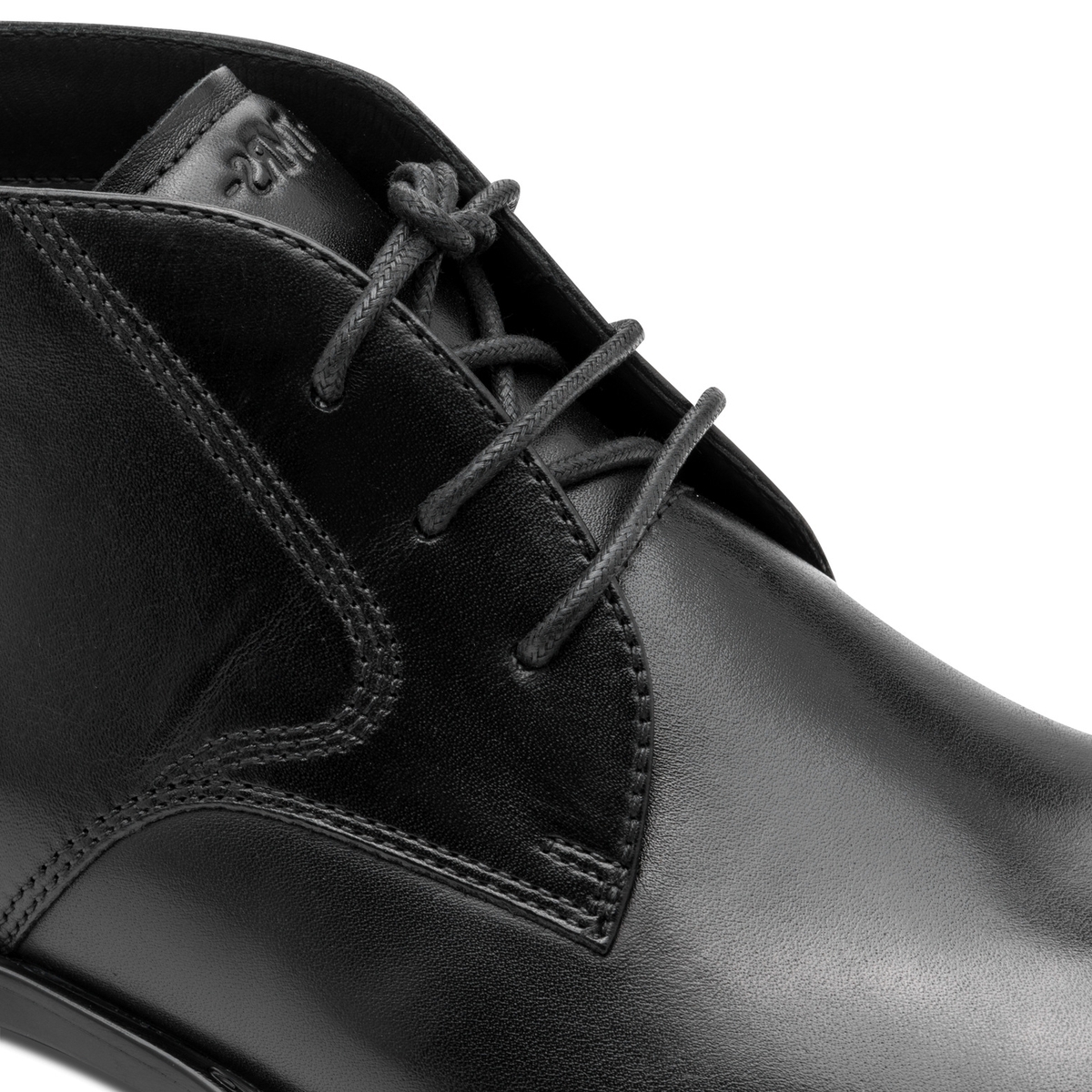 Bottine homme noir cuir, TAMARIS