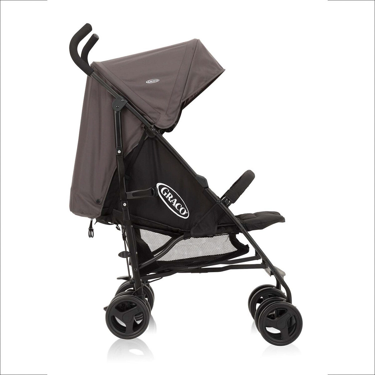 Poussette canne Travelite noir/gris, GRACO