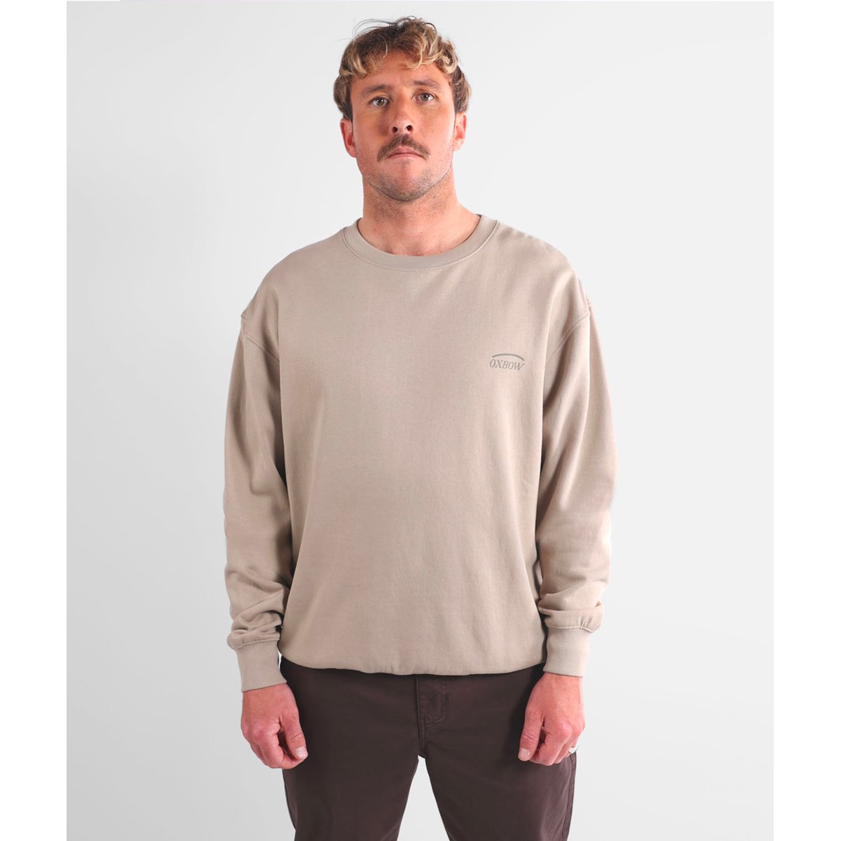 Sweat col rond FLORAL rock, OXBOW