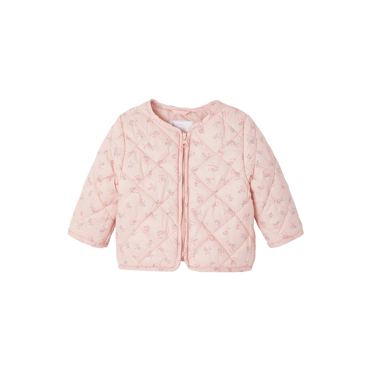 Parka + doudoune fine bébé 3 en 1 vieux rose, VERTBAUDET