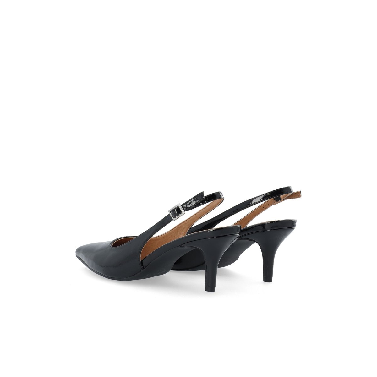 Chaussures À Bride Arrière noir - blackpatent1, BIANCO