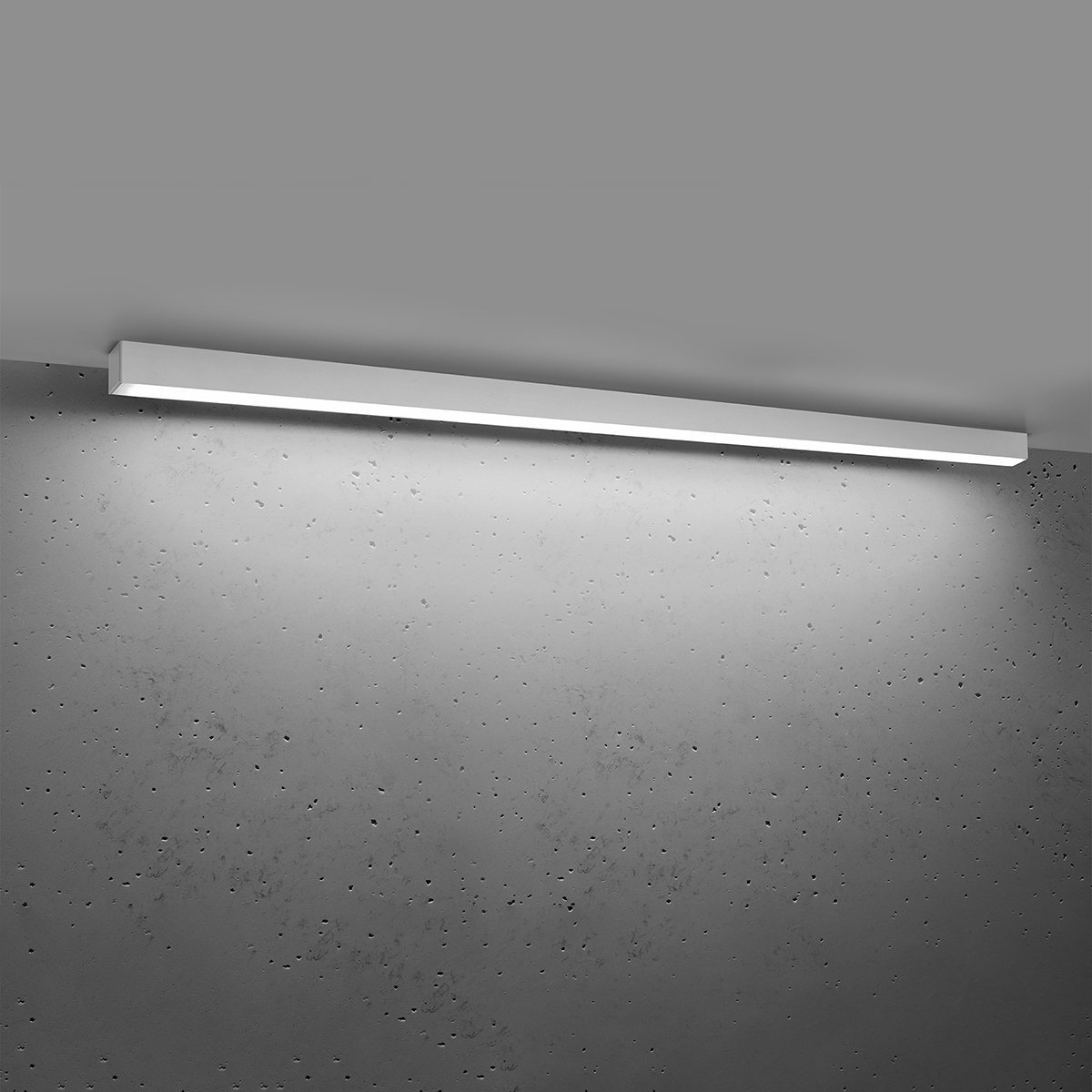Plafonnier Aluminium Blanc LED 1 Pinne blanc, EDEN