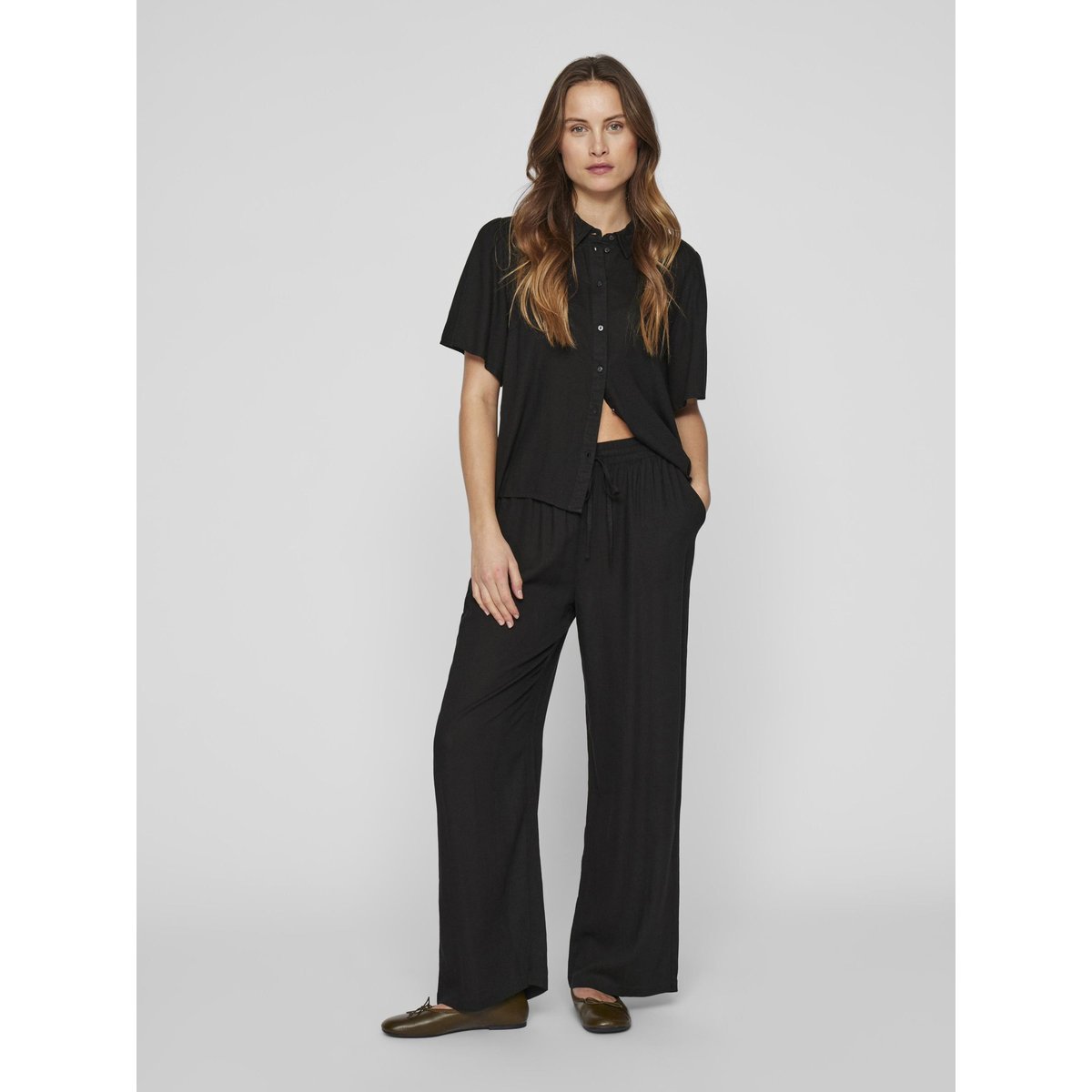 Pantalon noir - black, VILA