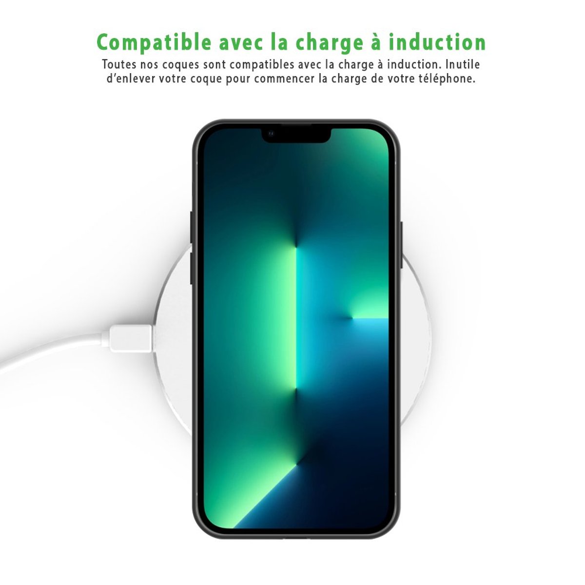 Coque soft touch glossy iPhone 13 Pro Max cassette, EVETANE