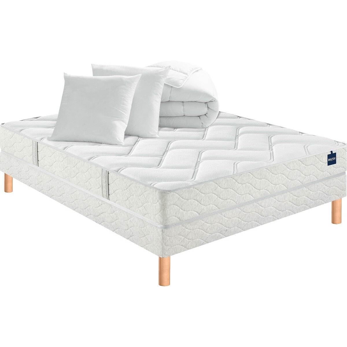 Pack prêt à dormir Back To Full Pack 2 blanc grisé, BULTEX