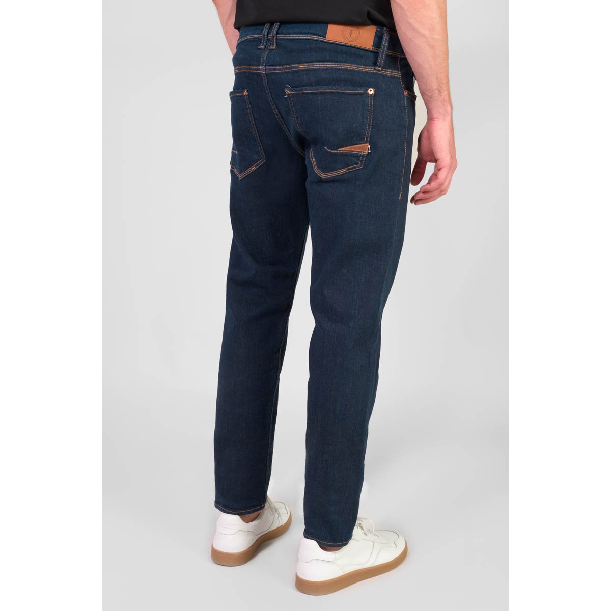 Jeans slim stretch 700/11, longueur 34 blue, LE TEMPS DES CERISES