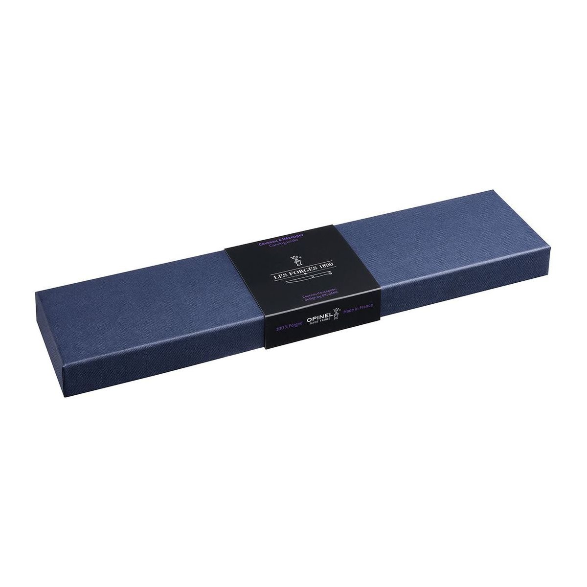 Couteau à découper les forgés 1890 inox & hêtre lame 16 cm couleur unique, OPINEL