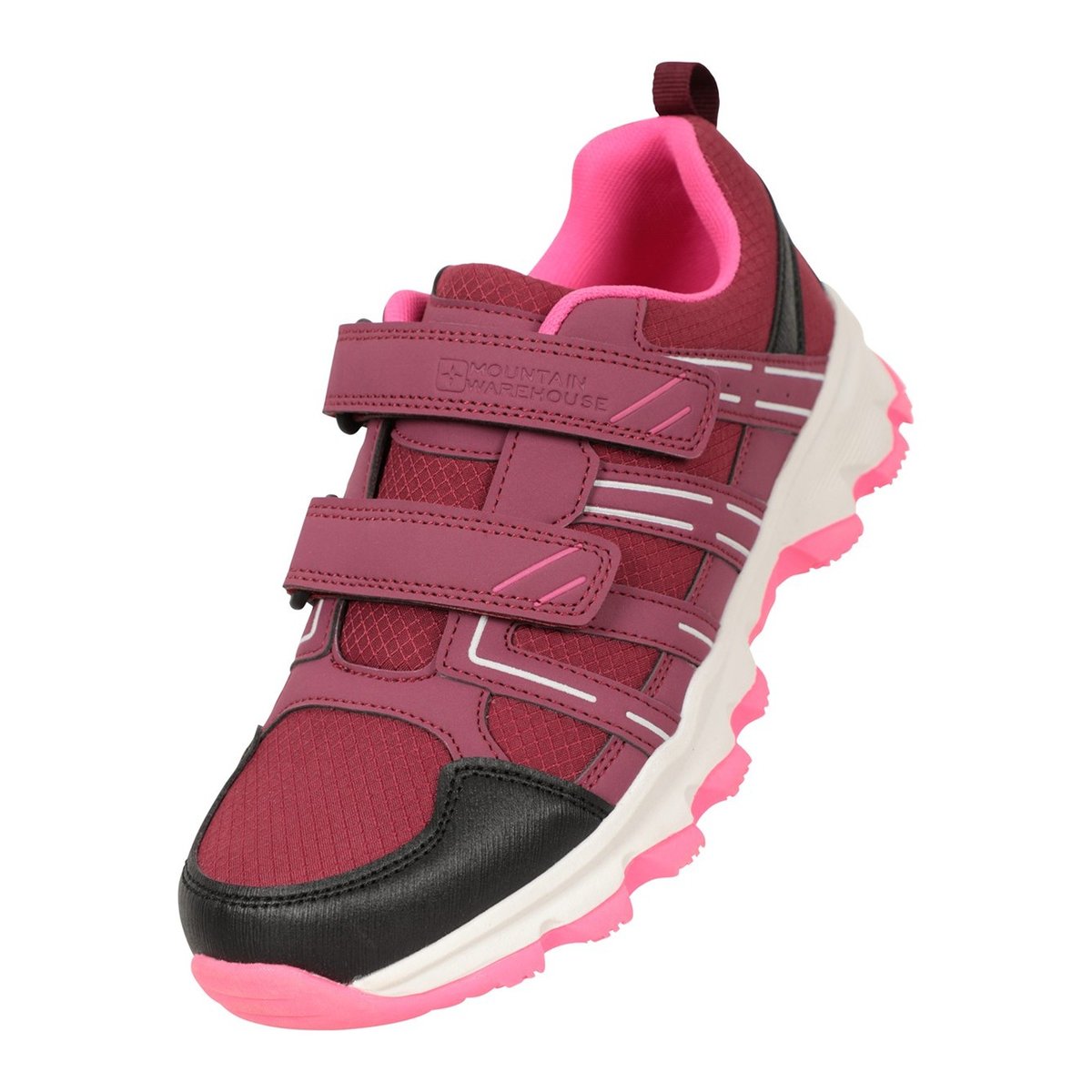 Chaussures de marche CANNONBALL rouge framboise, MOUNTAIN WAREHOUSE