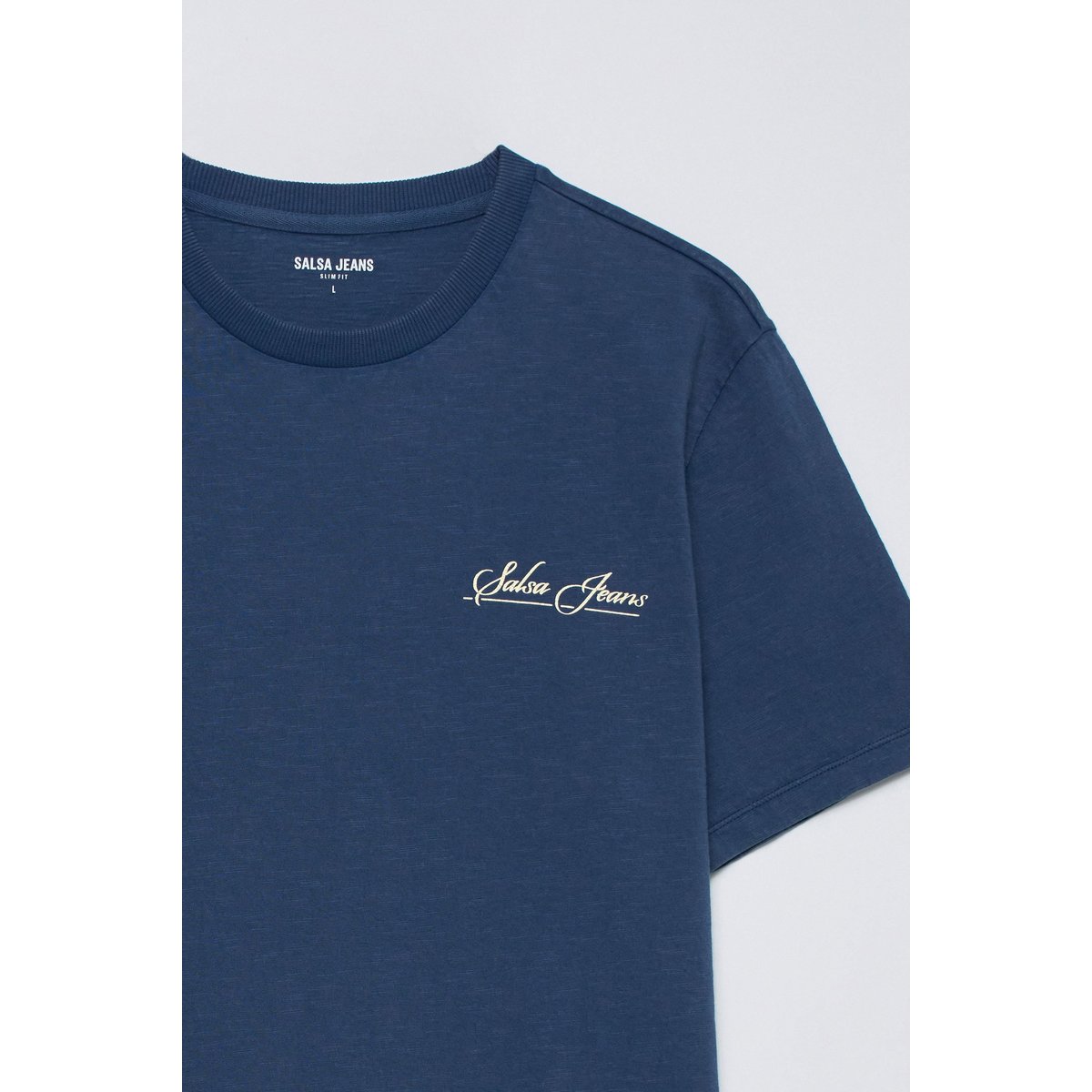 T-SHIRT AVEC BRANDING bleu lagon, SALSA JEANS
